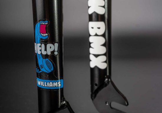 Kink Williams Fork - 20/25mm (Black)