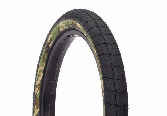Black Wall BMX Tire Gum Kink Sever BMX Tyre 20 x 2.40 
