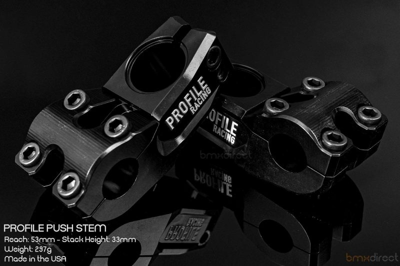 Profile Mark Mulville Push Stem - 53mm (Black)