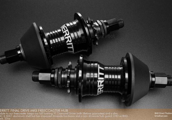 Merritt Final Drive MKII Freecoaster Hub - 36 Holes/14mm/9T LHD (Black)