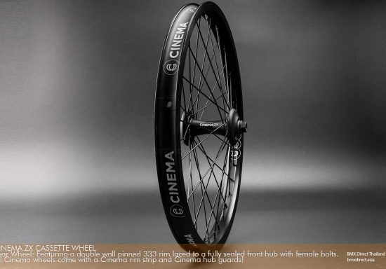 Cinema ZX Front Wheel (Black)