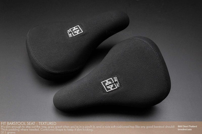 Fit Barstool Pivotal Textured Seat – Fat (Black)