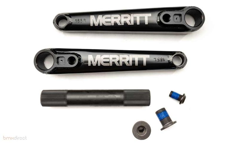 Merritt Battle Crank Set - 165mm (Black)