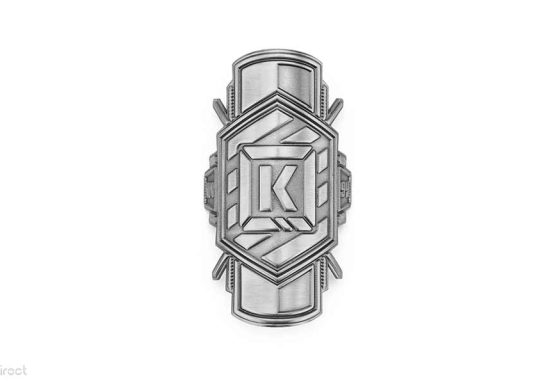 Kink K-Brick Head Tube Badge