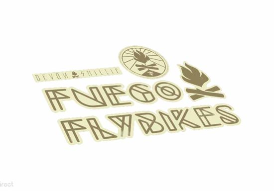 Fly Fuego Sticker Pack (Gold)