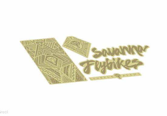 Fly Savanna Sticker Pack (Gold)