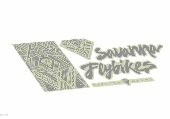 Fly Savanna Sticker Pack (Silver)