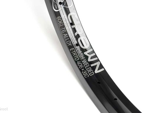 Eclat Crown Rim - 36 Holes (Black)