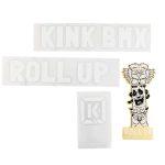 Kink Roll Up Frame Decal Kit (Gloss White )