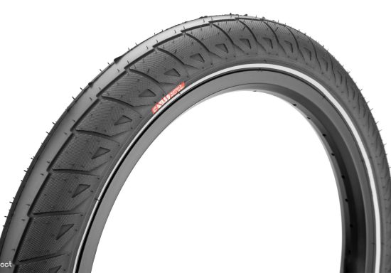 Cinema Williams Tire 2.5" Black w/ Reflective Strip